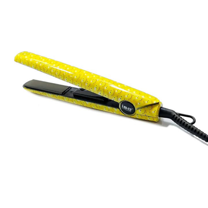 ISO Beauty - Wholesale Straightener/Flat Iron - ISO Beauty Smiley Face Titanium Flat Iron2