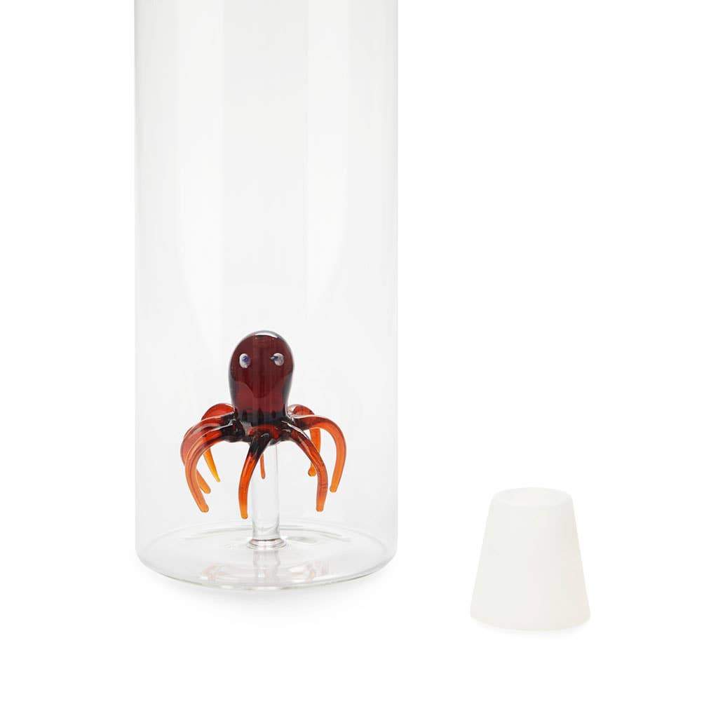 Balvi - Vendita all'ingrosso Borracce - Bottiglia Atlantis Octopus da 1,2 L in vetro borosilicato5