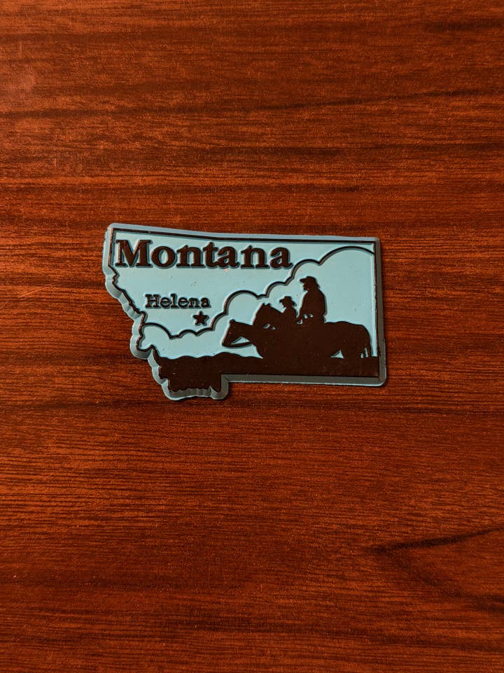 Vintage Montana Helena rubberen magneet voor wholesale door 5801 Print House