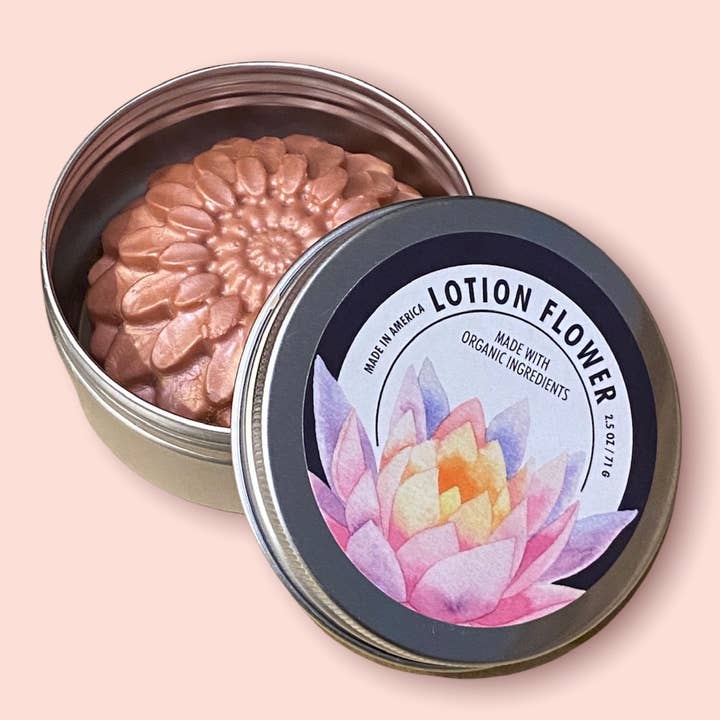 Lotion Flower Bar for wholesale by One World Zero Waste