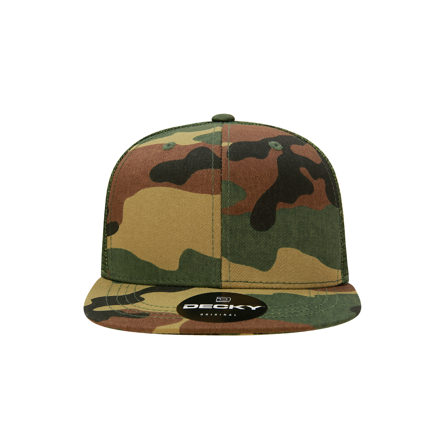 The Park Wholesale - Vente Casquette de camionneur – unisexe - Casquette camionneur enfant Decky 5010 avec visière plate et fermeture snapback57