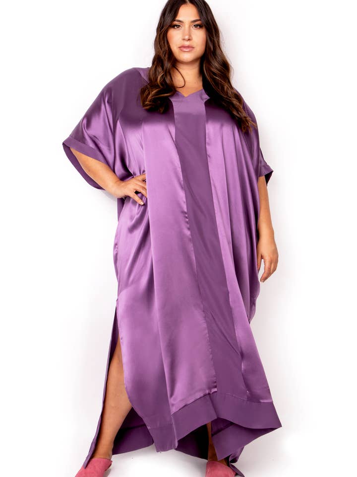 Sante Grace - Vente Caftan – femme - Caftan italien en soie1