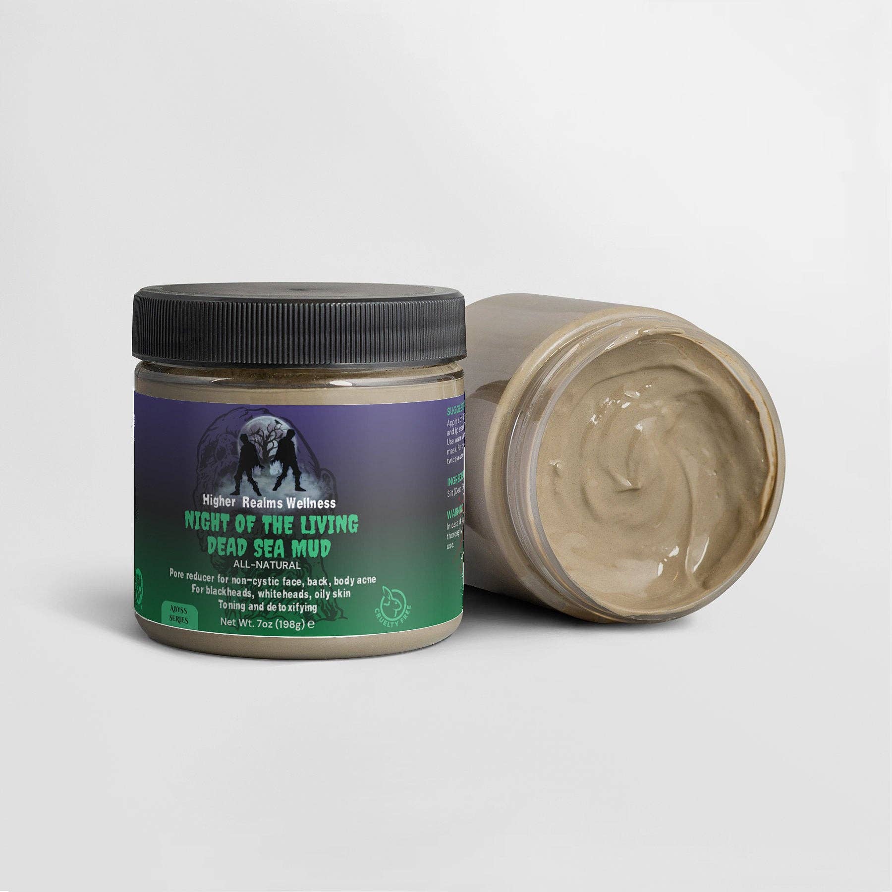 Higher Realms Wellness - Wholesale Skincare Face Mask - Night of the Living Dead Sea Mud1