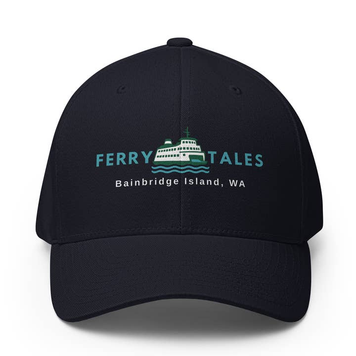 Ferry Tales Printed Twill Baseball Cap for wholesale by melissa anne COLORS