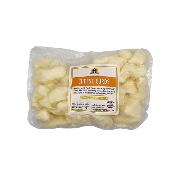 Keystone Cheese - Wholesale Cheese - Cheese Curds - White - Plain 8