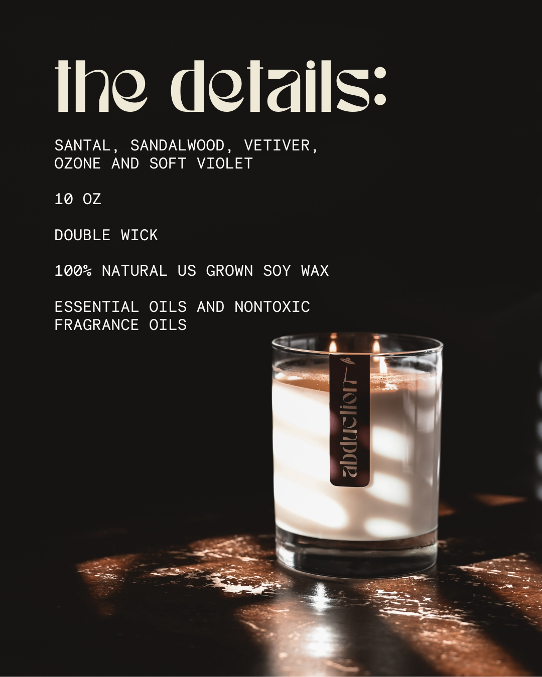 Maven Theory - Wholesale Jar/Filled Candle - 'Abduction' Candle1