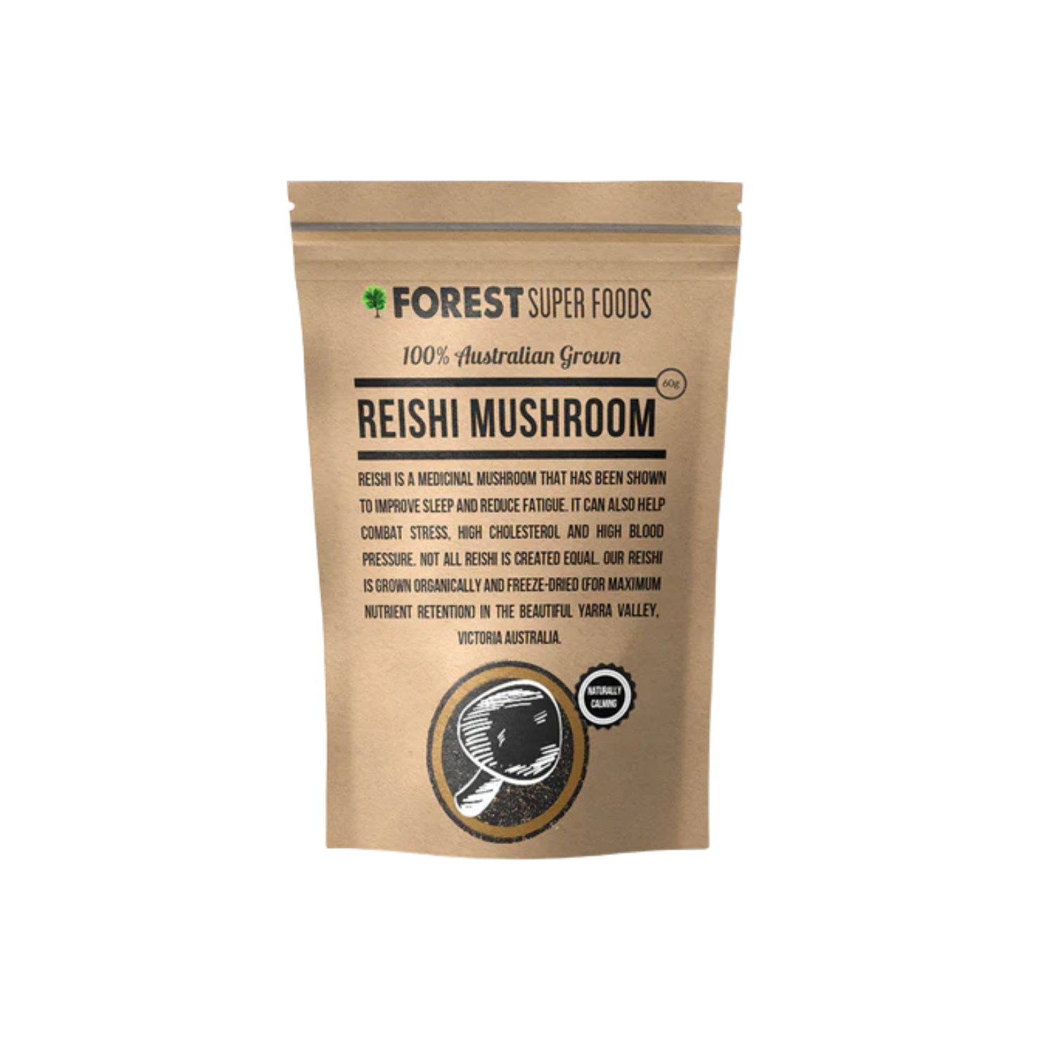 Forest Super Foods – wholesale Protein/superfood powder – Australian Grown Reishi Mushroom Powder0