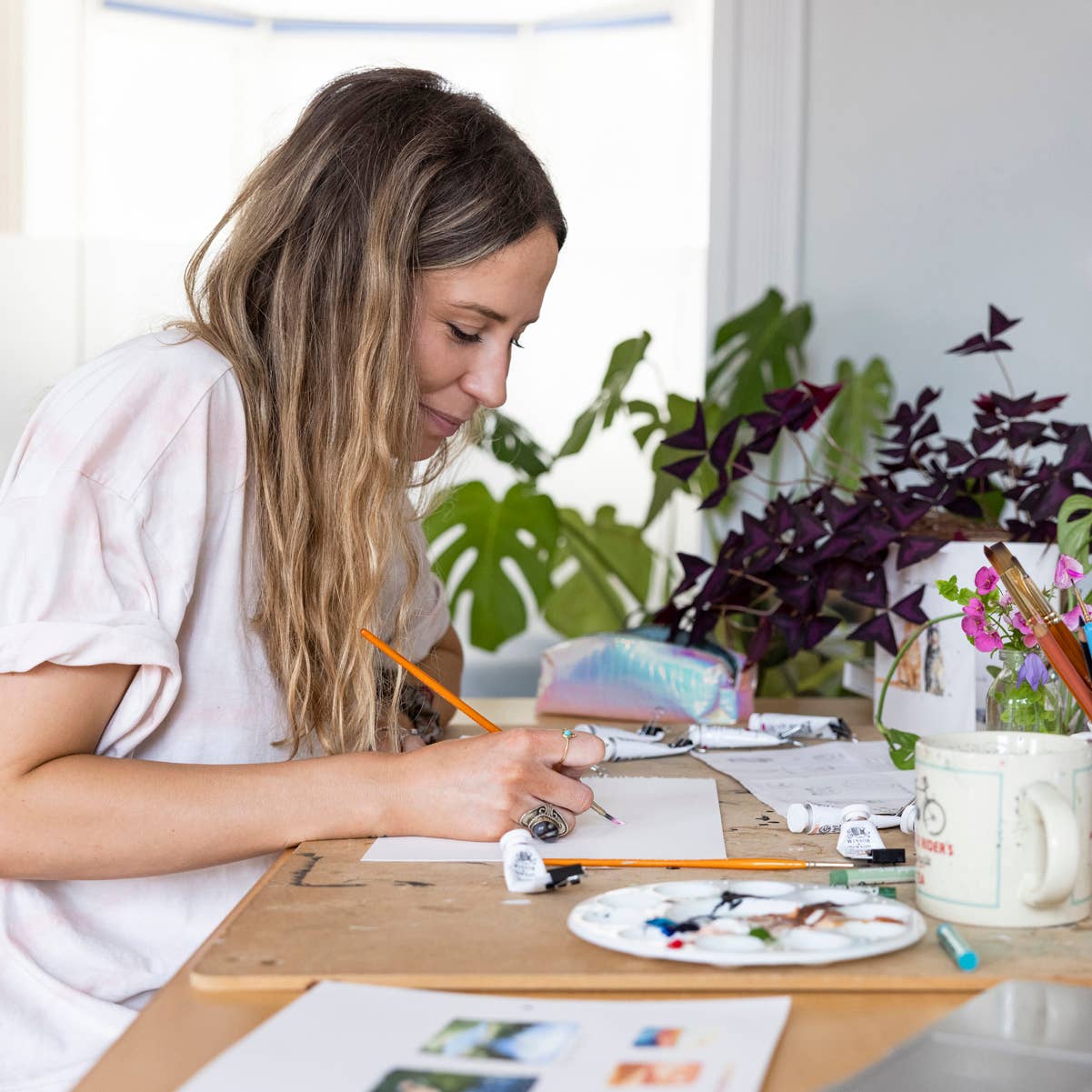 Louise Mulgrew – wholesale Kärlekskort – Du är mitt World Mini-kort1