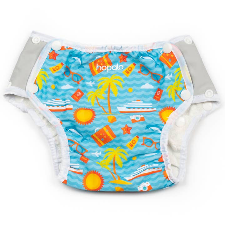 Reinvented 8-35 lb evolving diaper for wholesale by Hopalo Inc.