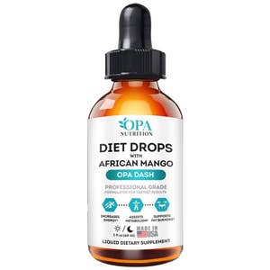 Weight Loss Drops Natural Detox Made in USA - Diet Drops for Fat Loss -  Effective Appetite Suppressant & Metabolism Booster - 1 Fl Oz