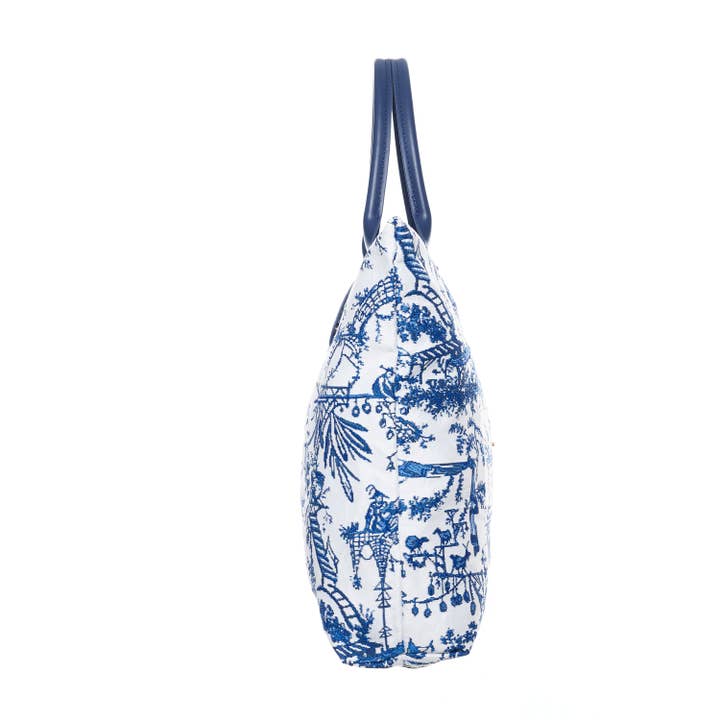Signare Tapestry - Wholesale Grocery/Shopping Bag - The British Museum Chinoiserie - Folding Bag