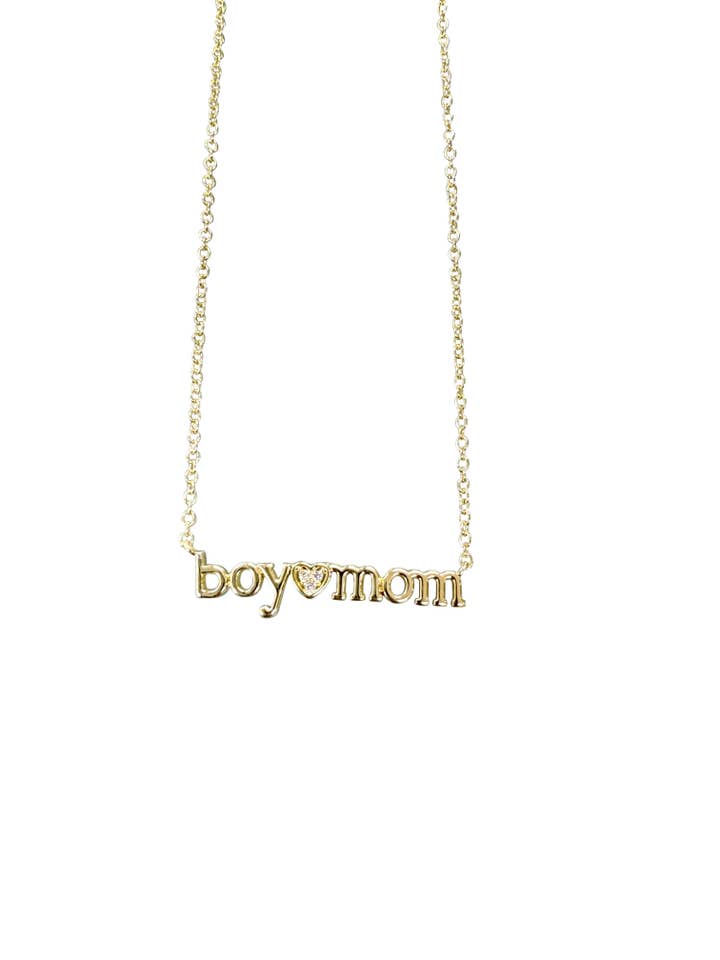 Boy Mom Necklace for wholesale by Gemelli