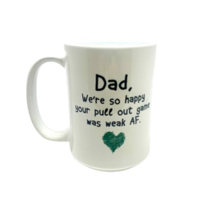 Days with Gray - Wholesale Coffee Mug - 15oz Ceramic Mug - Weak Game