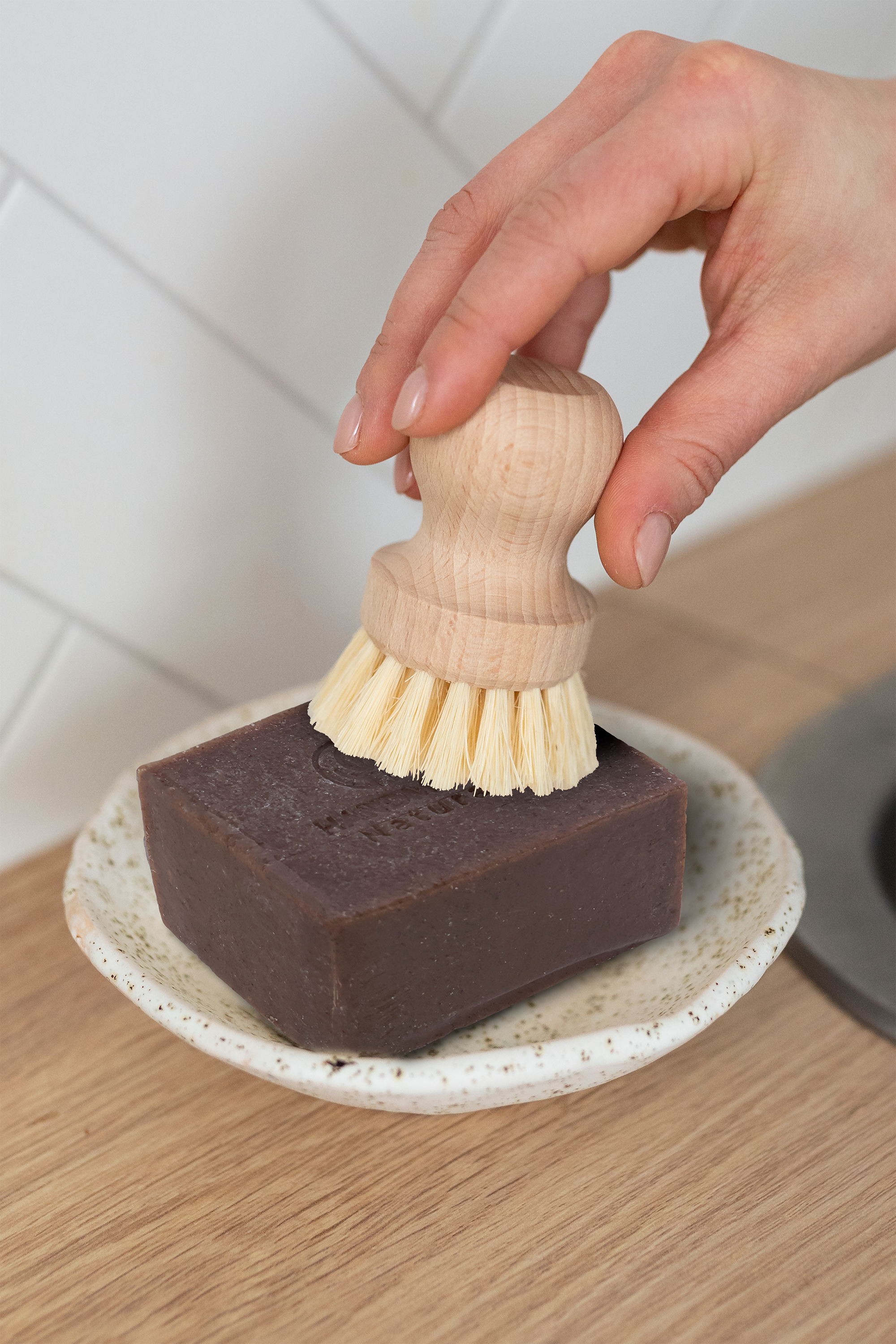 Pure Mitti - Wholesale Dish Soap - Toxin-Free Natural Vegan Basil Dish Wash Bar2