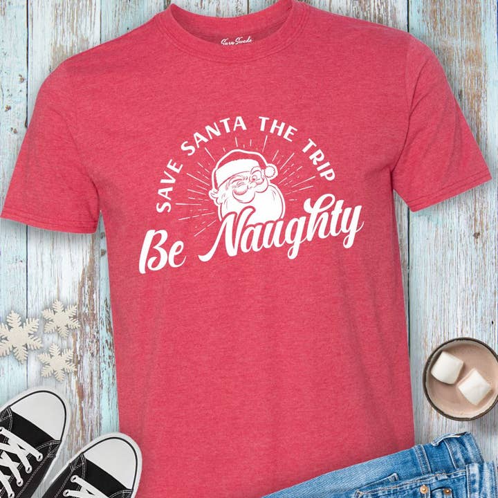 Vær fræk Save Santa The Trip | Sjove juletrøjer for engroshandel hos Suzy Swede