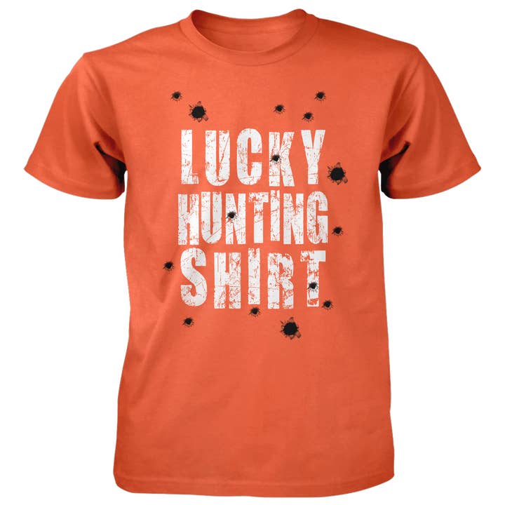 Lucky Hunting Shirt - 4.5 oz Cotton T-Shirt for wholesale by Old Country Outfitters