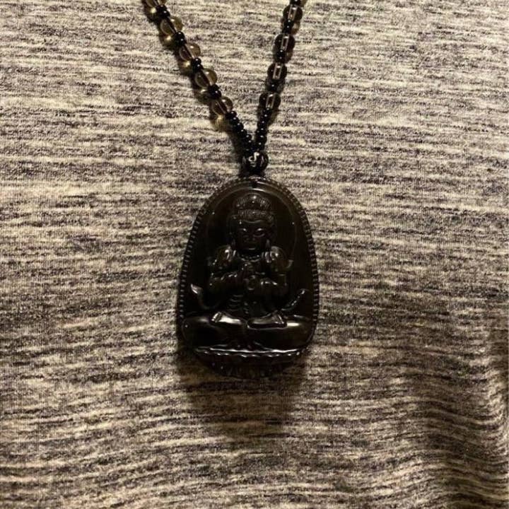 Collar Protección Mala Cuarzo Ahumado para venta al por mayor de Cool Wellness Cafe LLC