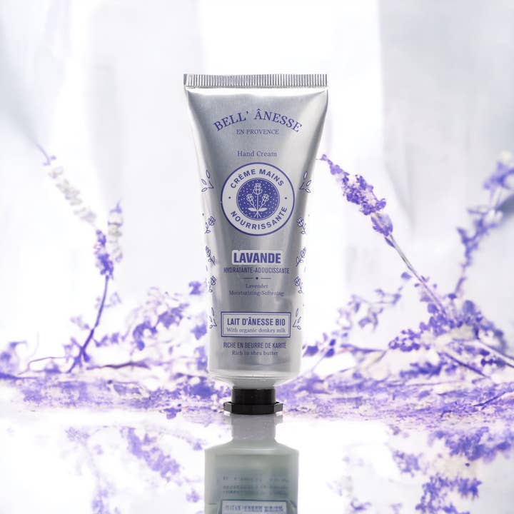 LAVENDER HAND CREAM WITH ORGANIC DONKEY MILK 75ML for wholesale by S2Z Cosmetics