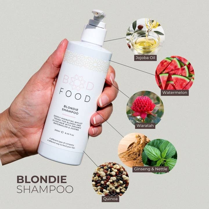BODFOOD - Wholesale Hair shampoo - Blondie Shampoo1