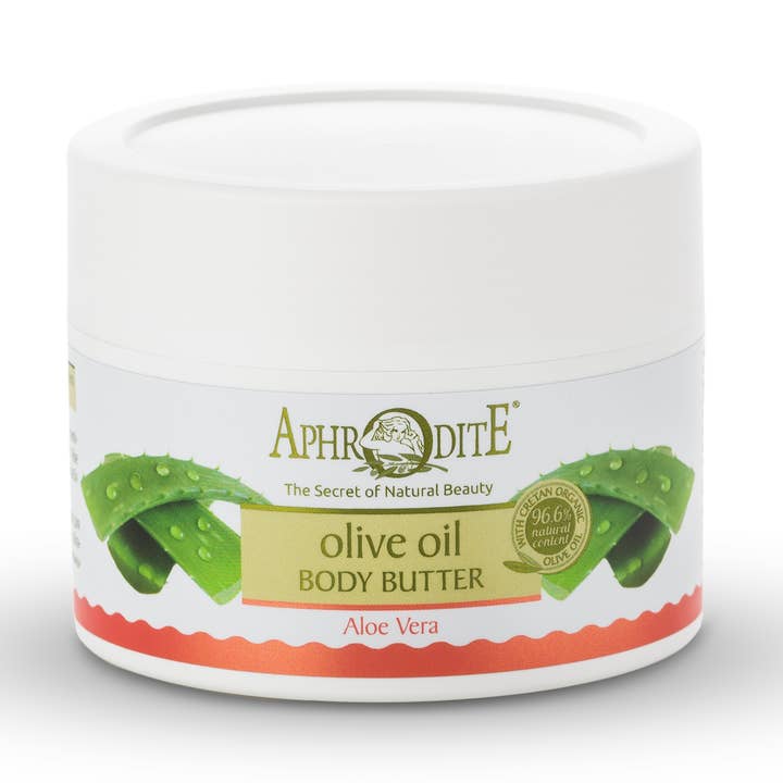 Kropssmør med aloe vera for engroshandel hos Aphrodite Skin Care USA