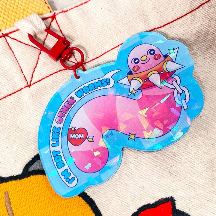 Kidnichols - Wholesale Keychain - Women's - I'm Not Like Other Worms Keychain | Punk | Worm lovers6