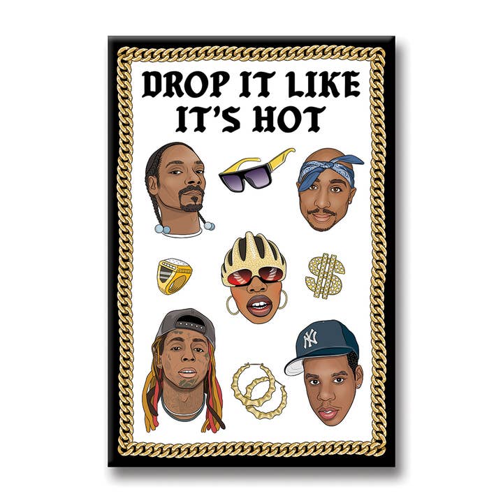 Hip Hop Icons Magnet for wholesale by THE FOUND