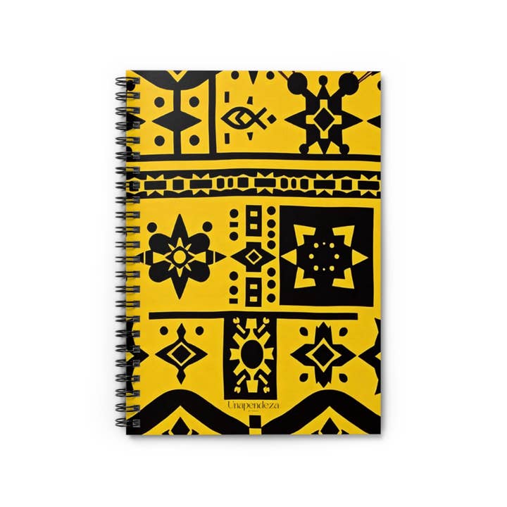 Spiralblock Sunshine Heritage | Lebendiges Cover-Design für Kreativität & Organisation für den Großhandel von Unapendeza by Furahi