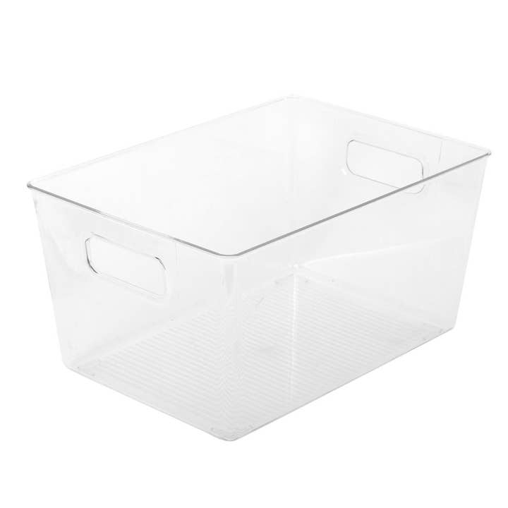 Luciano Gourmet - Wholesale Storage Bin - L.Gourmet Fridge Storage Bin Transparent