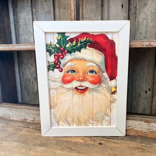 JanMichaels Art & Home – wholesale Väggskylt – HMK439L Retro Tomtemålning5