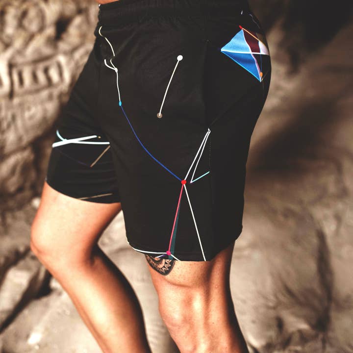 Kosmos Herr Atletiska Shorts för wholesale av The Cool Ppl