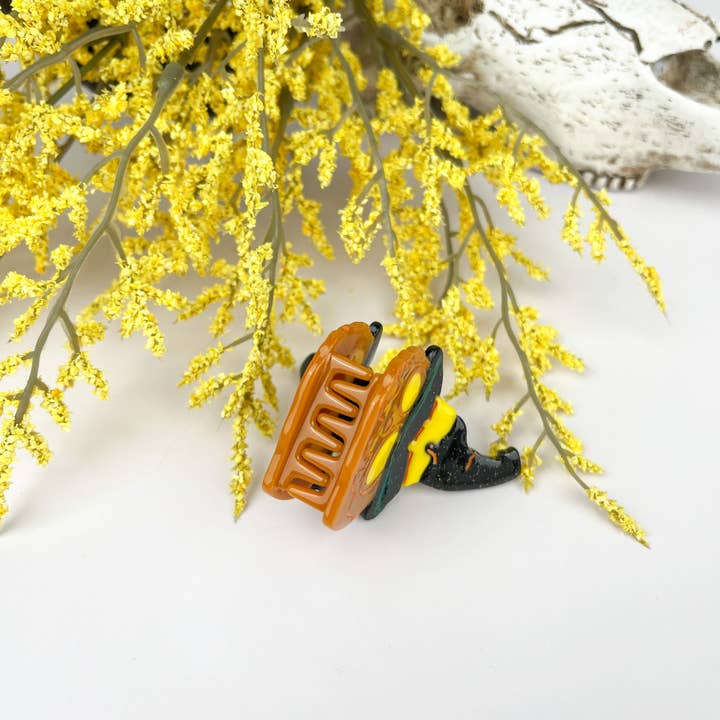 TheDivaSoap – wholesale Hair clip – Women’s – Pumpkin Claw Clip, Halloween Acetate Hair Clip3