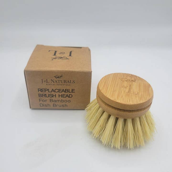 J&L Naturals - Wholesale Cleaning Brush - Bamboo Dish Brush With Long Handle7