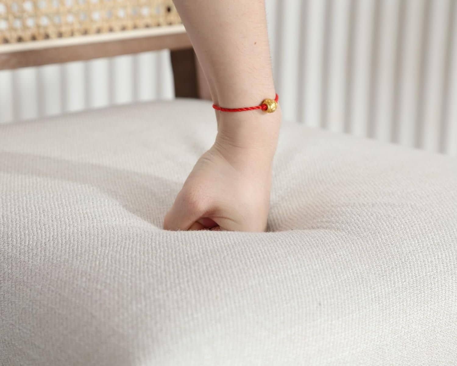 30 Inch Counter Height Stools Linen Beige Set Of 2 for wholesale on Faire6