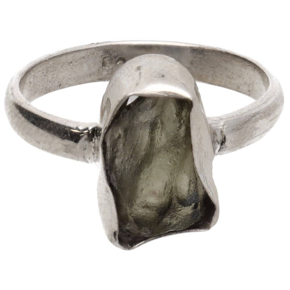 Vives de la Cortada S.L - Wholesale Multi-Stone Ring - Moldavite Ring in 925 Sterling Silver (2 - 2.9g)4