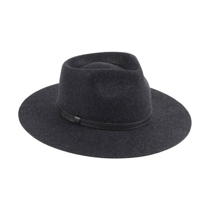 Jeanne Simmons Accessories - Wholesale Fedora - Women's - Western Fedora Stiff Brim 100% Wool Felt 7907 Hat Winter2