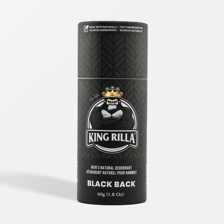Sort Ryg Deodorant - Naturlig, Aluminiumsfri, Æterisk olie for engroshandel hos King Rilla