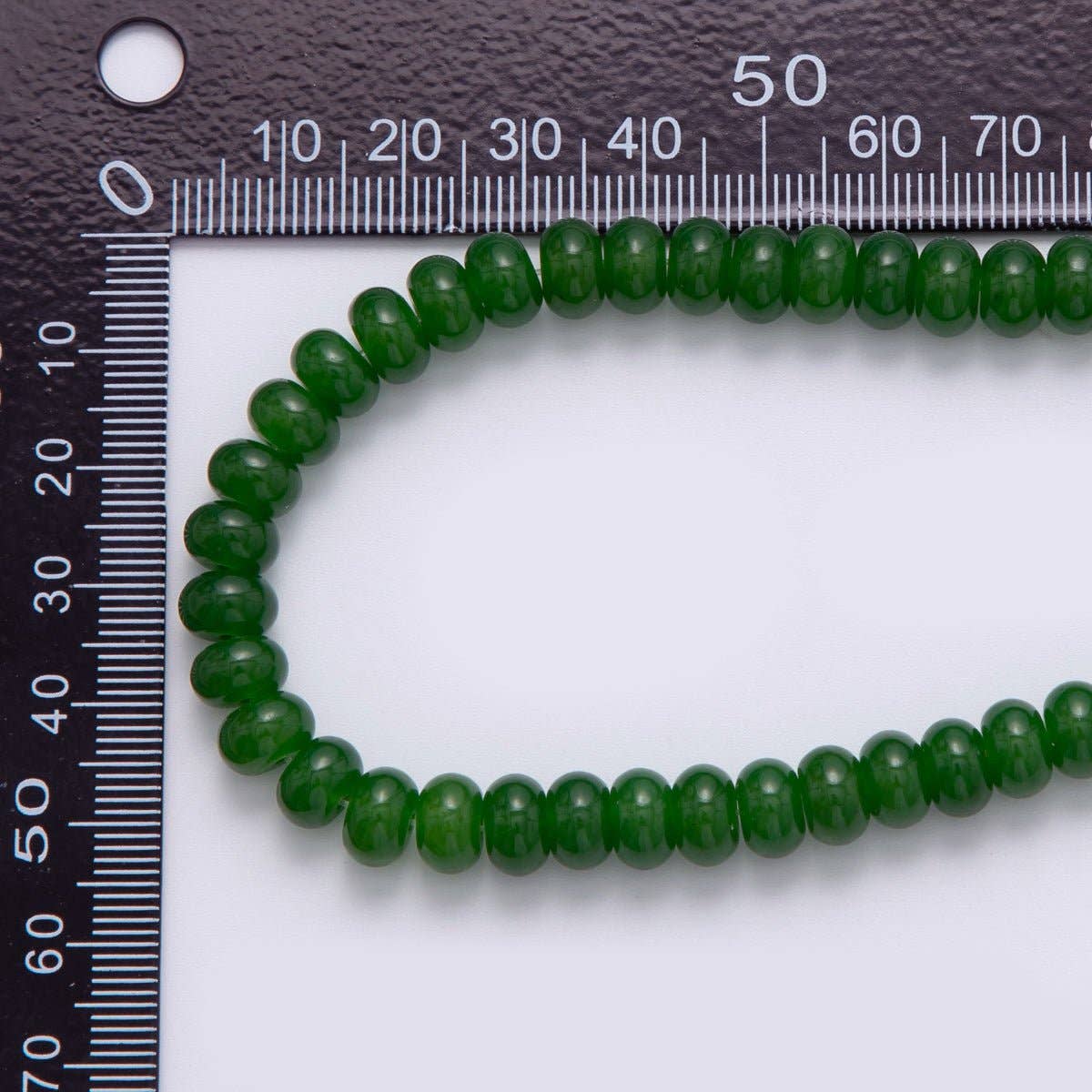 Aim Eternal - Wholesale Beads - 8mm Green Aventurine Rondelle Natural Gemstone Bead Strand Finding | WA-0331
