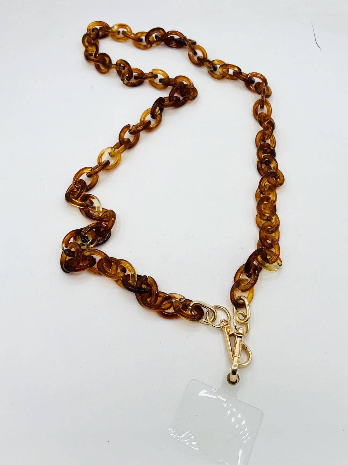 SHEERA - Venta al por mayor Collar en Y - Collar de teléfono fantasía ovalado