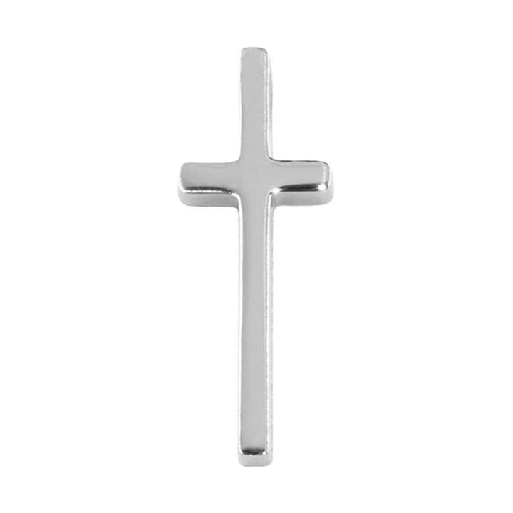 pendentif « croix » en acier inoxydable pour la vente par Bodywings