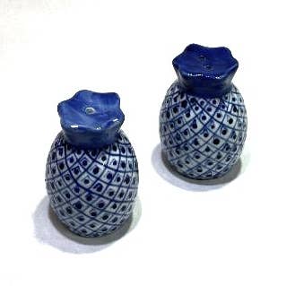 Salt and Pepper, Pineapple-Shaped for wholesale by Sea Island Imports, Inc.