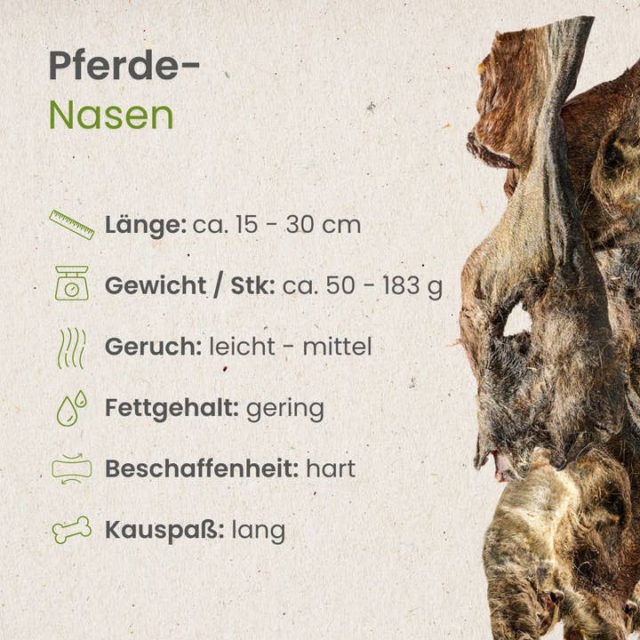 Kauartikel.com GmbH – Couro/osso para cão - Cão por atacado – Narizes de cavalo2