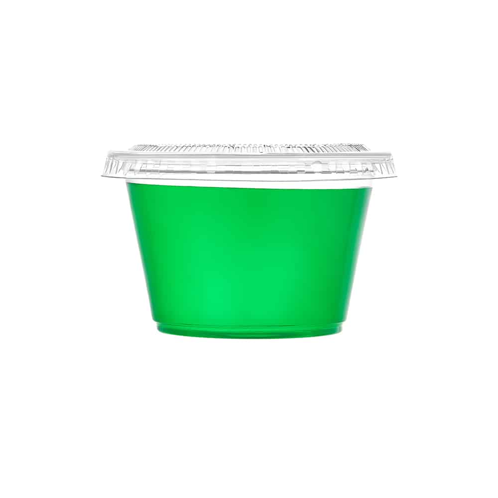 EcoQuality - Wholesale Food Storage Container - 4 oz. Clear Plastic Portion Cups with Lids - Perfect for Sauces & Snacks1