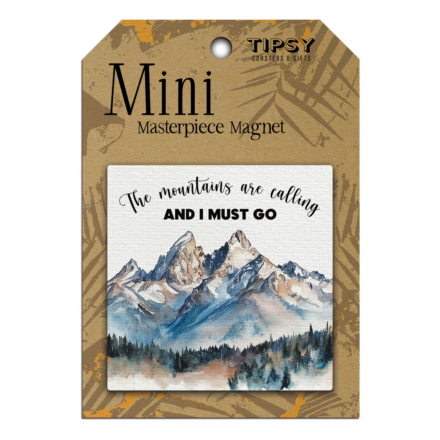 Tipsy Coasters & Gifts – wholesale Magnet – Bergen kallar mini mästerverk magnet0