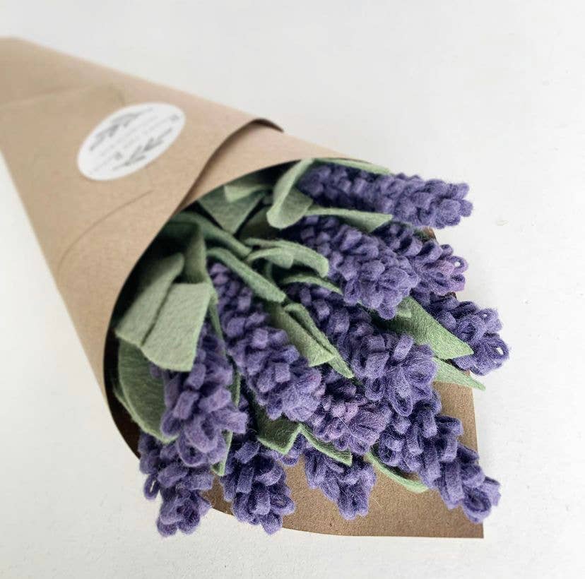 Fleurish Felt Flower Co. - Wholesale Artificial Flowers - Felt Lavender1