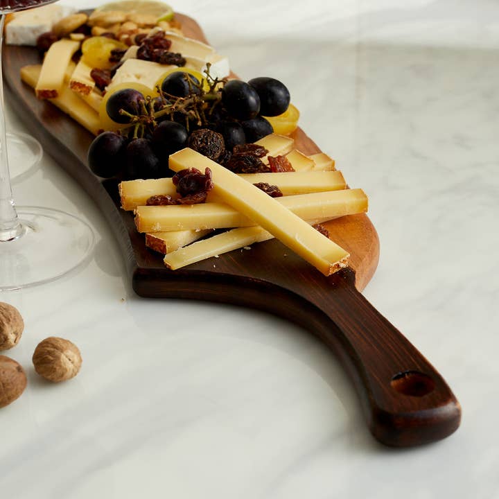 What a Host Home – wholesale Cheese board – Nea Wood Serving Board with Handle1