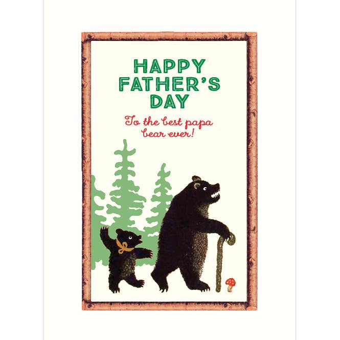 Papa Bear | Father's Day Greeting Card for wholesale by Lucca Paperworks