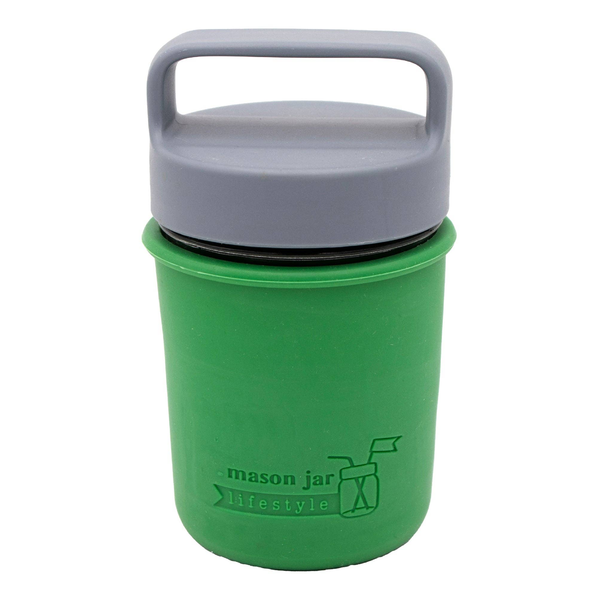 Mason Jar Lifestyle - Vente Housses de boisson - Manchon en silicone pour bocaux Mason d'une demi-pinte à bouche régulière de 8 oz26
