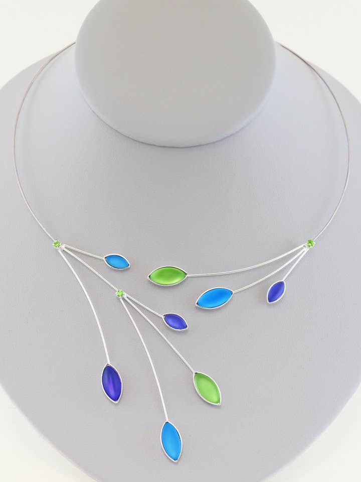 Plata Elowen - Desfile de Pavos Reales (290S-XCE) para venta al por mayor de Kristina Collection