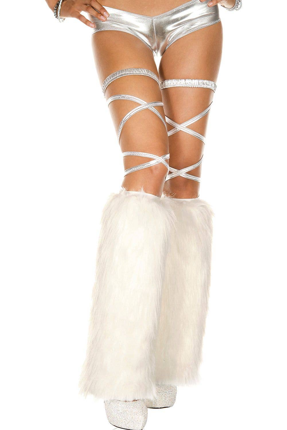 Lingerie Mart - Wholesale Legwarmers - Women's - Music Legs Furry Leg Warmers ML55358