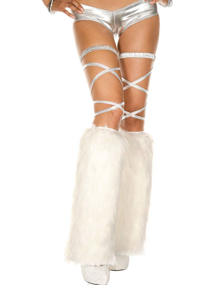 Lingerie Mart - Wholesale Legwarmers – Women’s - Music Legs Furry Leg Warmers ML55358
